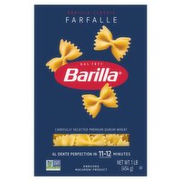 Barilla Classic Farfalle N°65 Pasta, 1 lb, 1 Pound