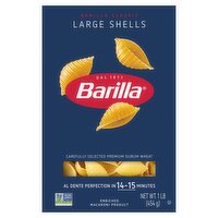 Barilla Large Shells N.93 Pasta, 1 lb