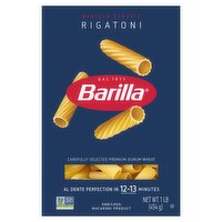 Barilla Classic Rigatoni N°83 Pasta, 1 lb, 1 Pound