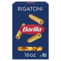 Barilla Rigatoni Pasta Non-GMO, Kosher Certified, 16 oz., 1 Pound