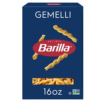 Barilla Gemelli Pasta Non-GMO, Kosher Certified, 16 oz