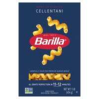 Barilla Classic Cellentani N°97 Pasta, 1 lb, 1 Pound