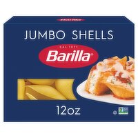 Barilla Jumbo Shells Pasta Non-GMO, Kosher Certified, 12 oz