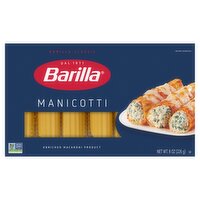 Barilla Classic Manicotti N°388 Pasta, 8 oz, 8 Ounce