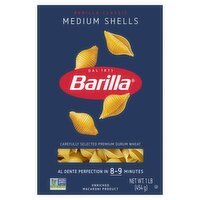 Barilla Classic Medium Shells N°393 Pasta, 1 lb