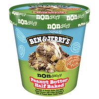 Ben & Jerry's Peanut Butter Half Baked Non-Dairy Frozen Dessert, one pint