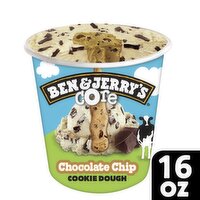 Ben & Jerry's Core Chocolate Chip Cookie Dough Ice Cream, one pint