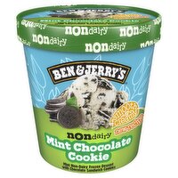 Ben & Jerry's Mint Chocolate Cookie Non-Dairy Frozen Dessert, one pint