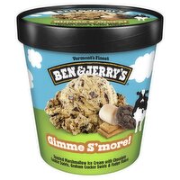 Ben & Jerry's Vermont's Finest Gimme S'more! Ice Cream, one pint