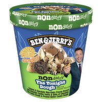 Ben & Jerry's The Tonight Dough Caramel & Chocolate Non-Dairy Frozen Dessert, one pint, 1 Each