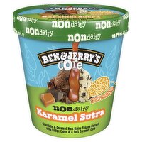  Ben & Jerry's Core Karamel Sutra Chocolate & Caramel Non-Dairy Frozen Dessert, one pint, 1 Pint