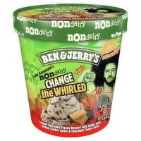 Ben & Jerry's Change the Whirled Caramel Non-Dairy Frozen Dessert, one pint, 1 Pint