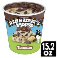 Ben & Jerry's Tiramisu Topped Mascarpone Ice Cream Pint 15.2 Oz, 15.2 Fluid ounce