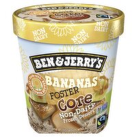 Ben & Jerry's Non-Dairy Bananas Foster Core Frozen Dessert 16 oz, 1 Pint