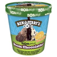 Ben & Jerry's Core Boom Chocolatta! Non-Dairy Frozen Dessert, one pint, 1 Pint