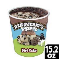 Ben & Jerry's Dirt Cake Topped Ice Cream, 15.2 fl oz