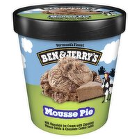 Ben & Jerry's Mousse Pie Chocolate Ice Cream Pint 16 Oz, 1 Pint