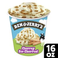 Ben & Jerry's Churray for Churros! Buttery Cinnamon Ice Cream, one pint