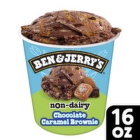 Ben & Jerry's Chocolate Caramel Brownie Non-Dairy Frozen Dessert, 1 pt