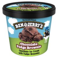 Ben & Jerry's Chocolate Fudge Brownie Ice Cream, 4 fl oz, 4 Ounce