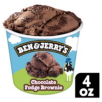 Ben & Jerry's Chocolate Fudge Brownie Ice Cream, 4 fl oz, 4 Ounce