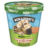 Ben & Jerry's P. B. & Cookies Non-Dairy Frozen Dessert, one pint