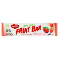 Haddar Strawberry Fruit Snack Bar, 0.5 oz