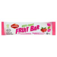 Haddar Raspberry Fruit Snack Bar, 0.5 oz