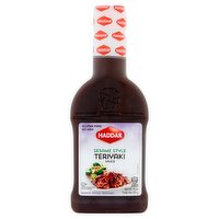 Haddar Sesame Style Teriyaki Sauce, 15 oz