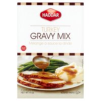 Haddar Turkey Gravy Mix, 2 oz, 2 count