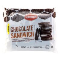 Haddar Chocolate Creme Cookies Sandwich, 14.3 oz