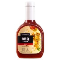 Tonnelli Spicy BBQ Sauce, 19 oz