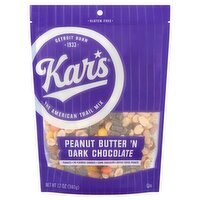 Kar's Peanut Butter 'N Dark Chocolate Trail Mix, 12 oz