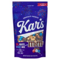 Kar's Red, White & Blue Mix with M&M's Milk Chocolate Trail Mix Limited Edition, 20 oz