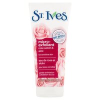 St. Ives Rose Water & Aloe Micro-Exfoliant, 6 oz
