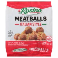 Rosina Italian Style Meatballs, 12 oz