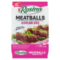 Rosina Korean BBQ Meatballs, 18 oz