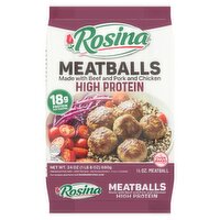 Rosina High Protein Meatballs, 24 oz
