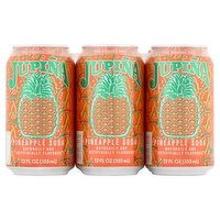 Jupiña Pineapple Soda, 6 count, 12 fl oz