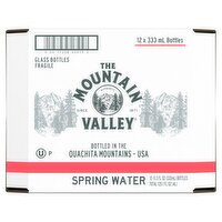 The Mountain Valley Spring Water, 11.3 fl oz, 12 count