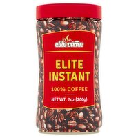 Elite Coffee Elite Instant 100% Coffee, 7 oz