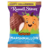 Russell Stover Pumpkin Marshmallow Covered in Milk Chocolate, 1.3 oz, 1.3 Ounce