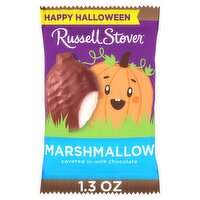 RUSSELL STOVER Halloween Milk Chocolate Marshmallow Candy Bar Pumpkin, 1.3 oz.

