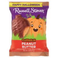 Russell Stover Pumpkin Peanut Butter Covered in Milk Chocolate, 1.3 oz