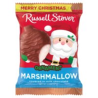 Russell Stover Ornament Marshmallow Covered in Milk Chocolate, 1.3 oz, 1.3 Ounce