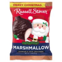 Russell Stover Ornament Marshmallow Covered in Dark Chocolate, 1.3 oz