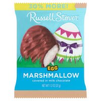 Russell Stover Covered in Milk Chocolate Marshmallow Egg, 1.3 oz