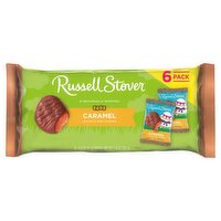 Russell Stover Caramel Eggs Covered in Milk Chocolate, 1.3 oz, 6 count