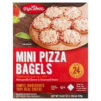 Macabee Mini Pizza Bagels, 24 count, 18.62 oz