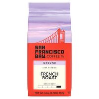 San Francisco Bay Dark Roast French Roast 100% Arabica Ground Coffee, 12 oz